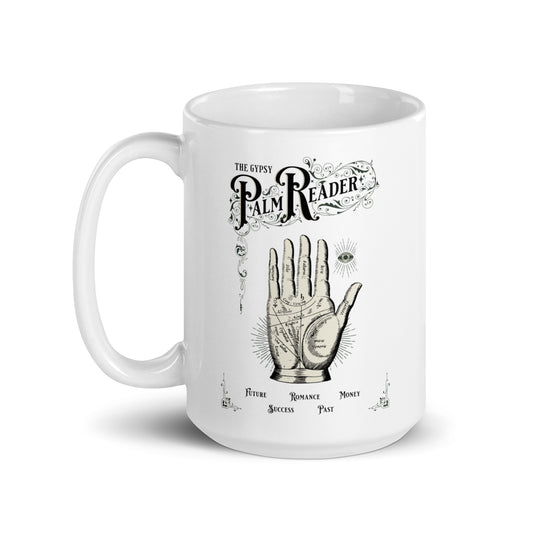 Palm Reader Mug - White