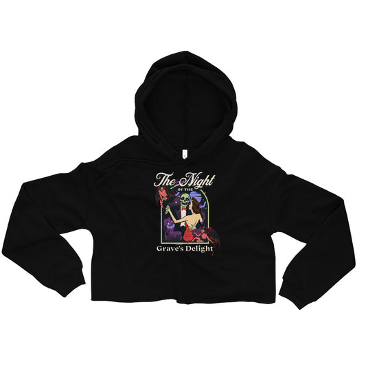 Grave's Delight Cropped Hoodie