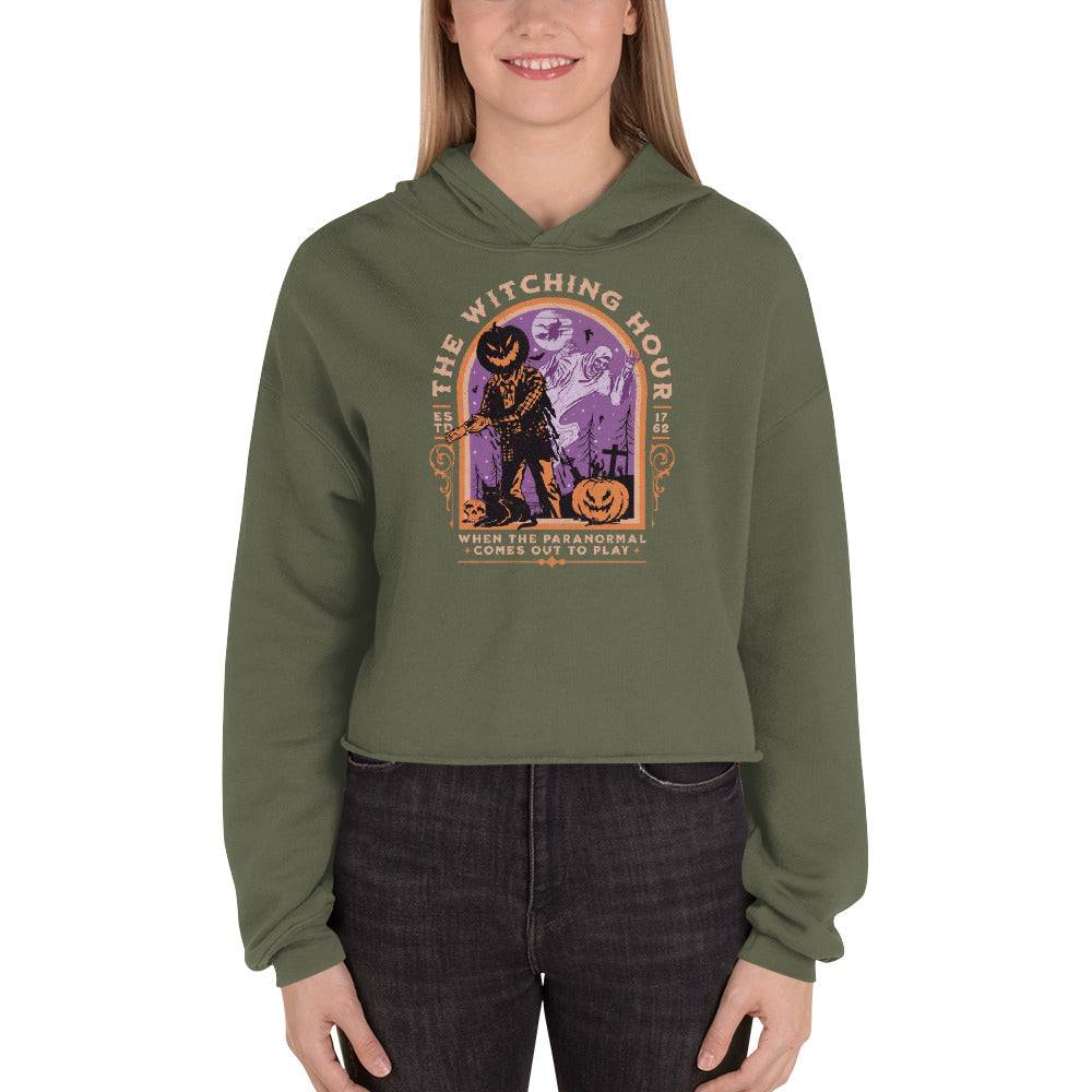 Witching Hour Cropped Hoodie