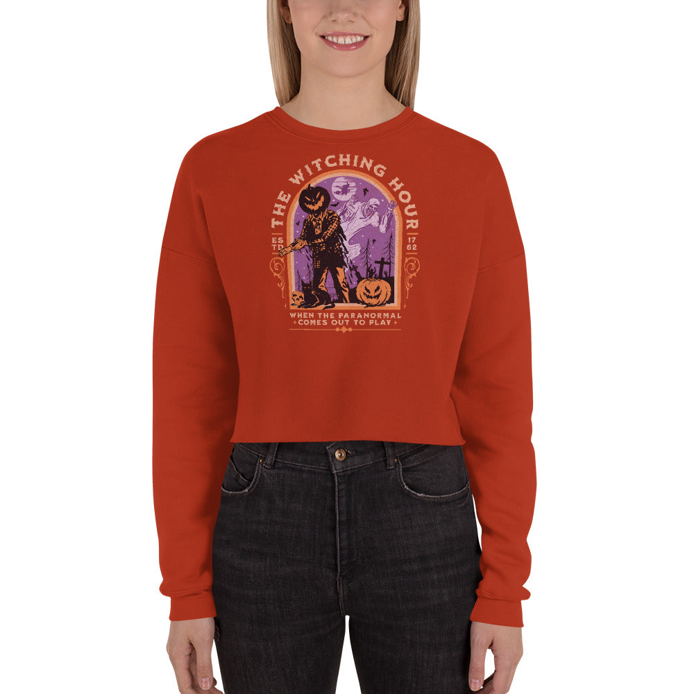 Witching Hour Cropped Sweatshirt