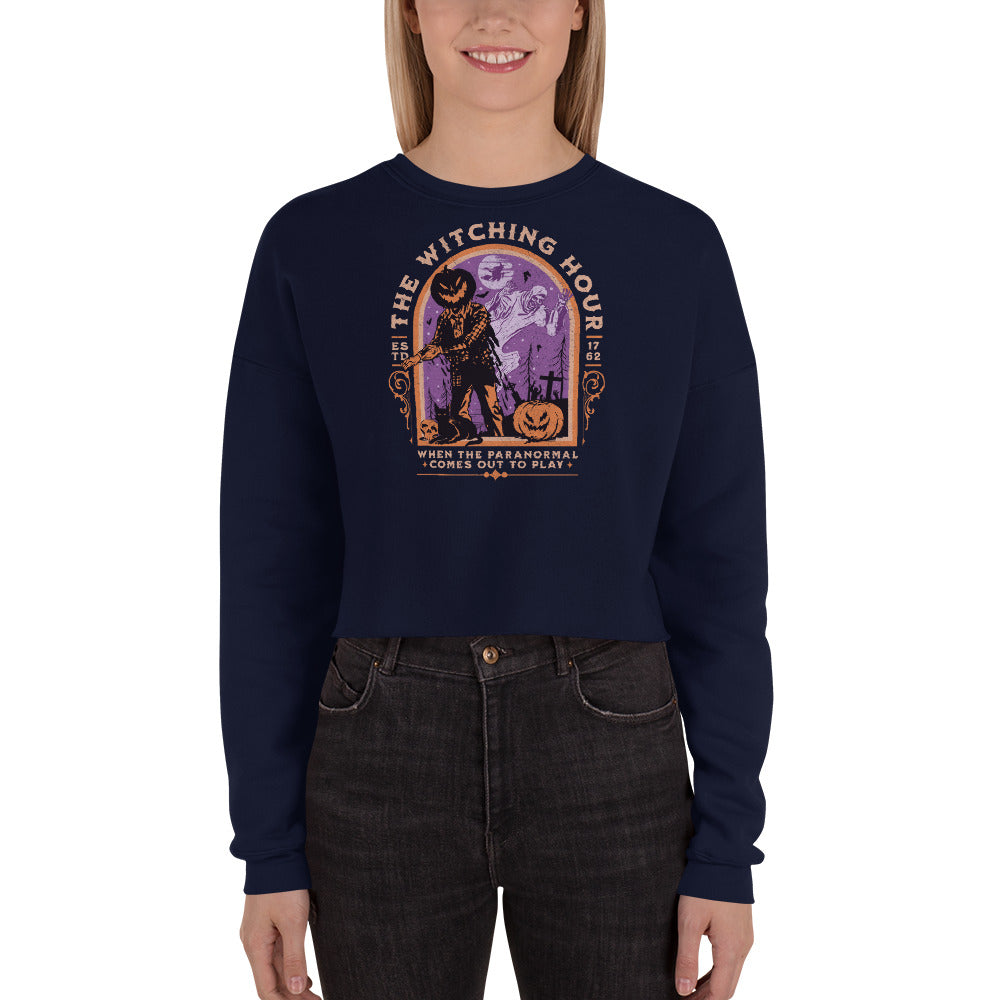 Witching Hour Cropped Sweatshirt