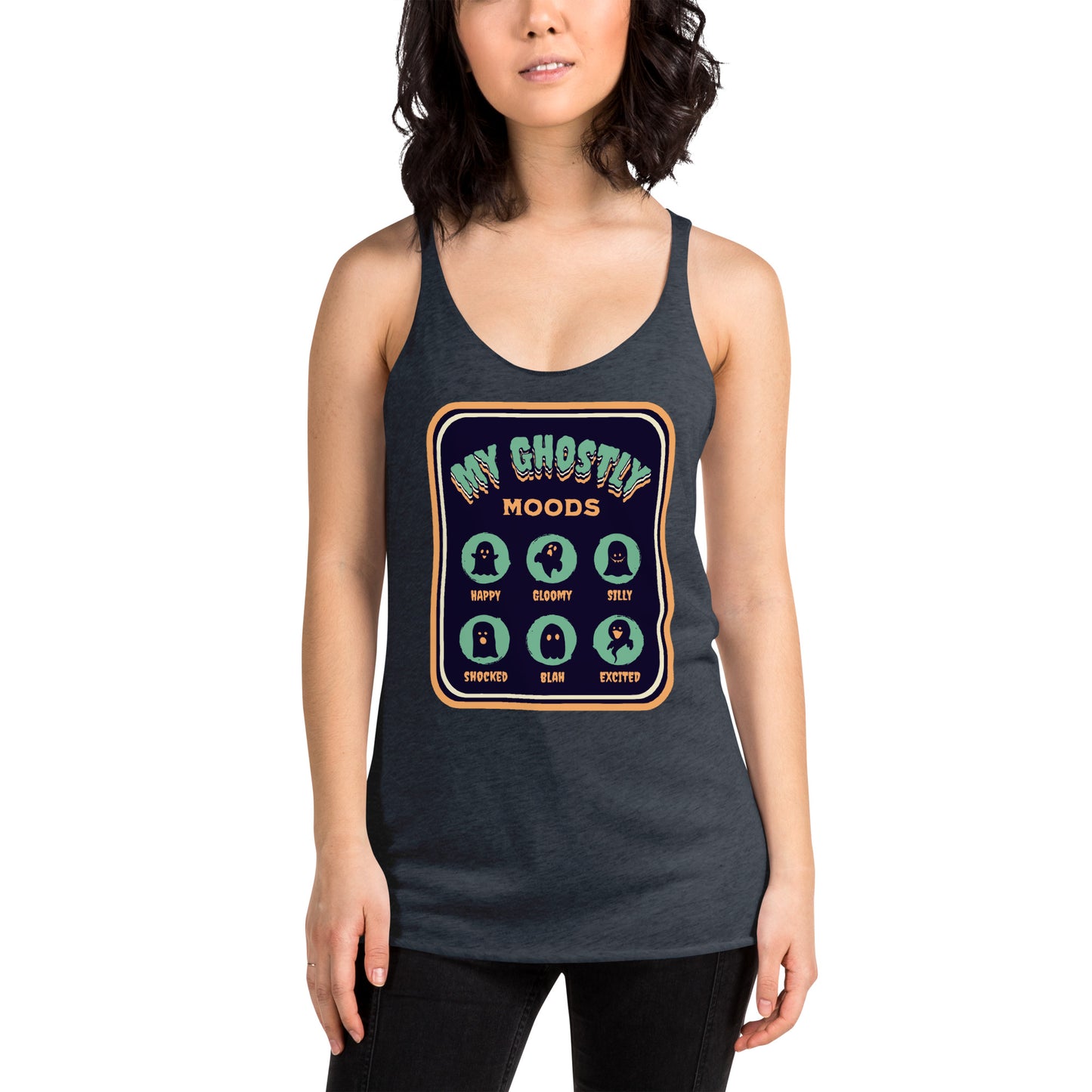 Ghostly Moods Racerback Tank