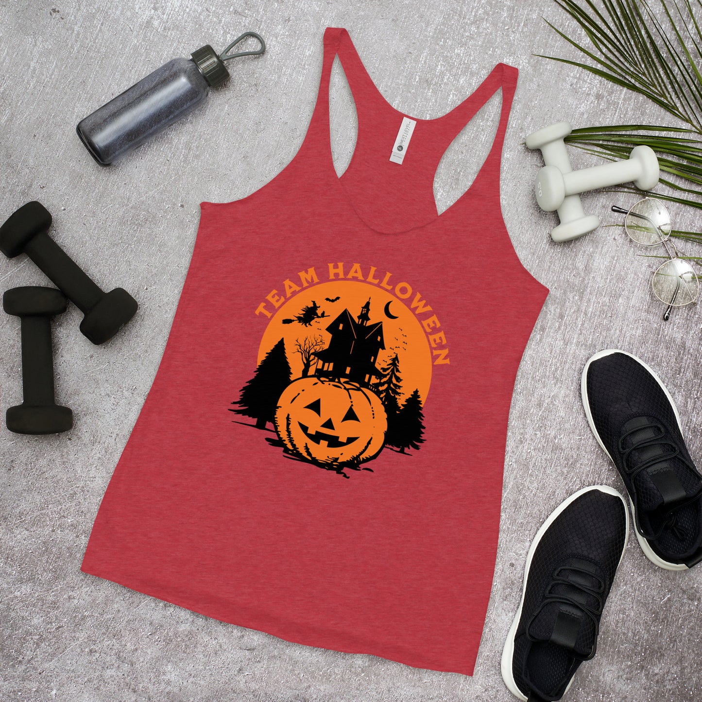 Team Halloween Racerback Tank